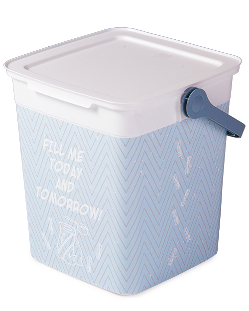 Waschmittelbox Witty Eimer mit Deckel Waschpulverbox
