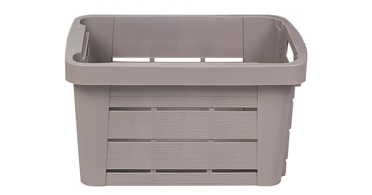 Ondis24 Aufbewahrungskiste Wood 30L Holz Optik günstig online kaufen