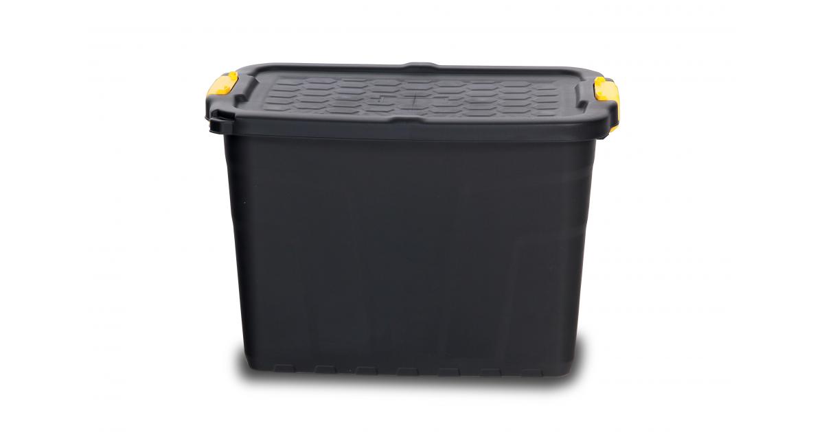 Ondis24 Staubox mit Rädern und Deckel 60 Liter günstig online kaufen