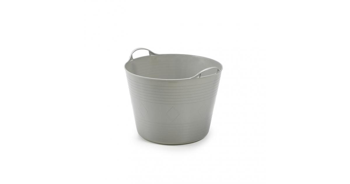 Ondis24 Eimer Kübel Flexi Tub 40 L grau günstig online kaufen