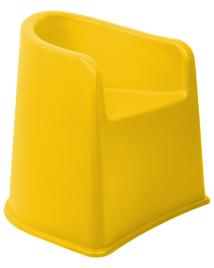 Kinderstuhl Armlehnenstuhl Armchair gelb 