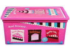 Aufbewahrungsbox C Box M Vintage Design Sweet mit Deckel 