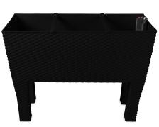 Hochbeet Rato Balkon Garten anthrazit anthrazit