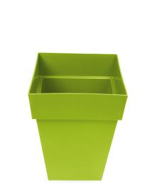 Blumentopf Toskana Carre 51 L grün grün
