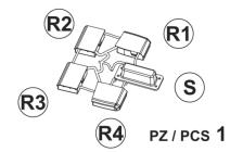 Teil S+R1-4 (Seitenkappen Deckel) 