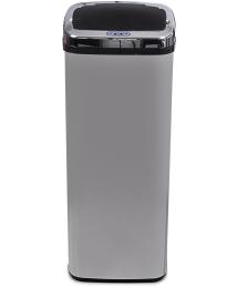 Mülleimer mit Sensor 50L Halb-Chrom öffnet automatisch 