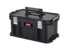Keter Connect Werkzeugkasten Schwarz 56x37x55cm 