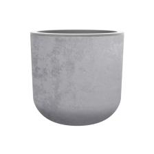 Pflanzkübel Basalt rund 40cm grau 