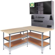 Werkstatt Ecklösung Uwe Premium komplett schwarz 