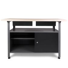 Werkbank Fritz 120cm Melamin Arbeitsplatte Werktisch 