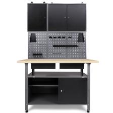 Werkstattset Fritz 120cm Werkstatteinrichtung Schrank & Bank 