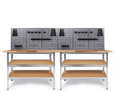 Werkstatt Set Uwe 240cm Buche  + 2 Jochen 