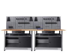 Werkstatt Set Klaus 240 cm 2 Schränke  