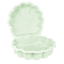 Sandkasten Muschel Wassermuschel pastelgrün 87 cm 