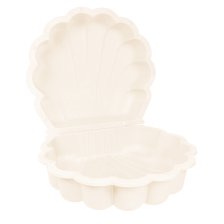 Sandkasten Muschel Wassermuschel pastelbeige 87cm 