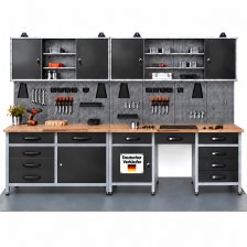 Werkstatt Set Theodor 280cm 2 Schränke 