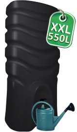 Regentonne Regenwassertank Standard 550 Liter anthrazit 
