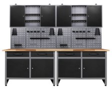 Werkstatt Set Werner 240 cm 2 Schränke 