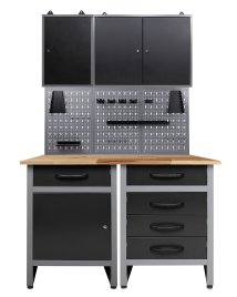 Werkstatt Set Entdecker 120 cm 2 Schränke 