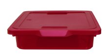 Kreo Box mit Deckel 7.5 Liter fuchsia transparent 