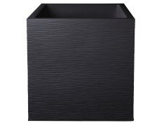 Pflanzkübel Blumentopf Graphit 40cm anthrazit 