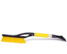 Eiskratzer 55cm gelber Griff - gelber Besen gelb