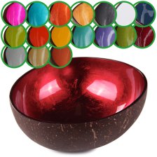 Kokosnuss Schale Schüssel natur farbig 