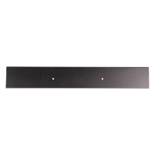 Schubladenblende für niedrige Schublade schwarz 