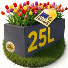 Balkonkasten Vulkan 25 L anthrazit anthrazit