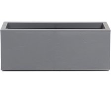 Balkonkasten Vulkan 25 L grau grau