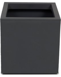 Pflanzkübel Vulkan 21 L anthrazit Würfel anthrazit