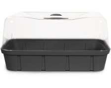 Frühbeet Anzucht Gewächshaus 6 L anthrazit anthrazit