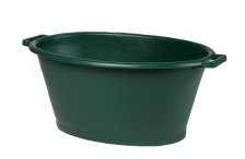 Kübel Kanada Gartentonne 50L Garten oval grün 