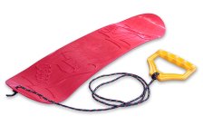 Slide Snowboard S - red 
