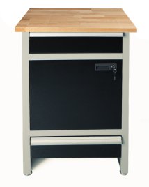 PRO Werkbank Finn Plus mit Buchenholz-Arbeitsplatte 