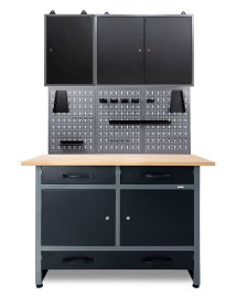 Werkstatt Set Werner Plus 120 cm 2 Schränke 