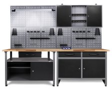 Werkstatt Set Schöpfer komplett LED Bluetooth & Steckdose 
