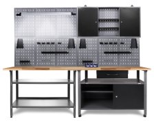 Werkstatt Set Erfinder komplett LED Bluetooth & Steckdose 