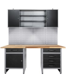 Werkstatt Set Entdecker 160 cm mit Sitzraum LED 