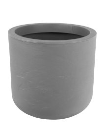 Pflanzkübel Blumenkübel Vulkan rund 40cm grau 