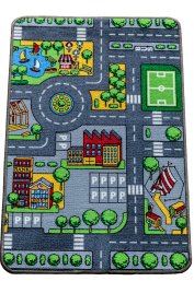 Kinder Spielteppich Straße 67 x 100 cm 