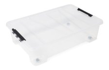 Unterbettbox Rollerbox Jolly 25 transparent 