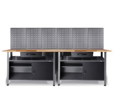 Werkstatt Set Klaus 240 cm 2 Schränke  