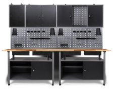 Fritz Set 240cm 3 Werkzeugschränke 