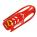 Kinderschlitten Rennrodel Bob Bullet mit Metallkufen rot