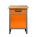 Werkbank Wolle 60 cm orange H85