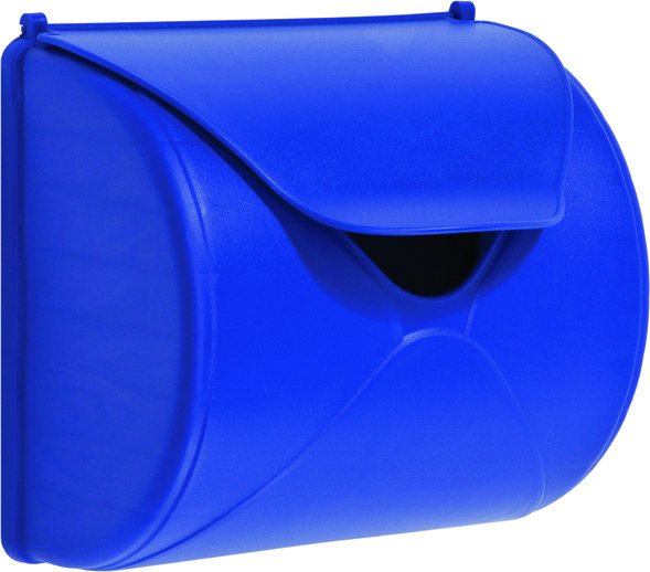 Briefkasten blau 