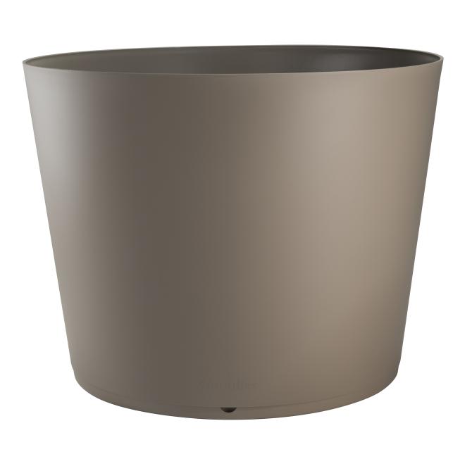 Pflanzgefäß Tokyo Twinkonzept taupe 80 cm taupe