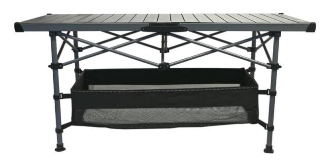Faltbarer Aluminum Camping-Klapptisch mit Netz 