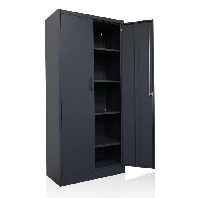 Stahlschrank Stefan schwarz 